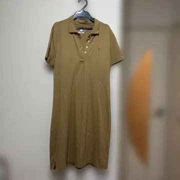 타미 힐피거 브라운 폴로 원피스 반팔 폴로 드레스
