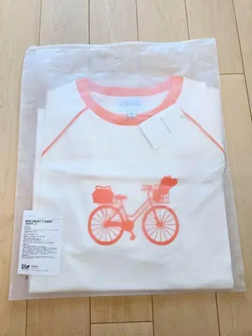 바이크 프린트 T셔츠 L 사이즈 SEVENTEEN CARATLAND