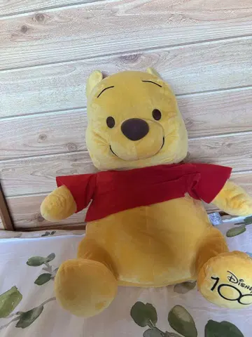 Disney 100주년 기념 푸우 봉제 인형