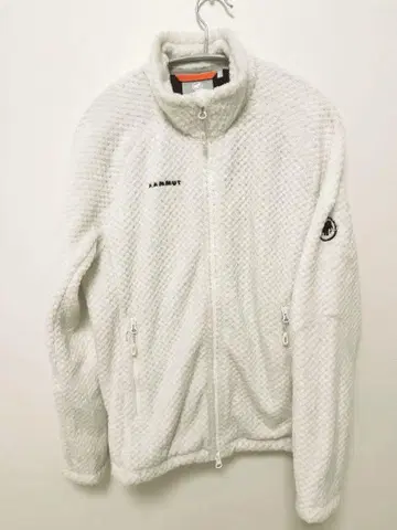 MAMMUT 플리스 자켓 화이트 고블린