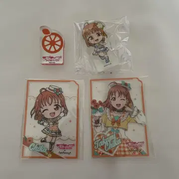 러브 라이브 선샤인 Aqours 타카미 치카 아크릴 카드 코롯토