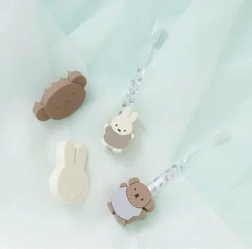 미피 보리스 칫솔 스탠드 흡착판 포함
