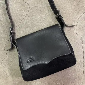 SAAD 사드 가죽 숄더백 블랙