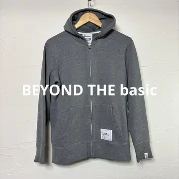 새상품급 BEYOND THE basic 풀 집업 후드티/그레이