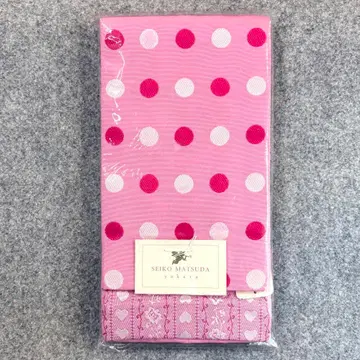 SEIKO MATSUDA 유카타 오비 반폭 오비 핑크 도트