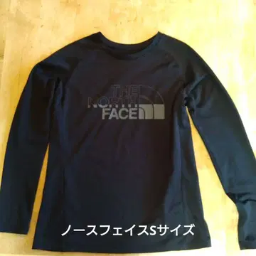 THE NORTH FACE 블랙 긴팔T셔츠 여성용 S