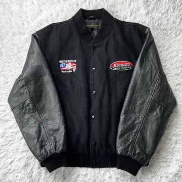 상태 좋음 골든 베어 바시티 자켓 가죽 자켓 L 79