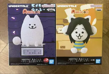 UNDERTALE 아미코토 파피루스 & 샌즈 테미 & 우자이이누 4세트