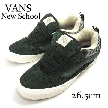 새상품 VANS 뉴스쿨 그린 스웨이드 US 기획 스케이트 신발 26.5