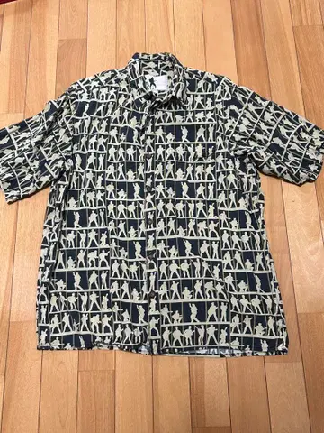 80년대 레이온 셔츠 엘비스 프레슬리