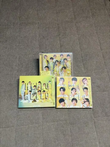 SnowMan HELLO HELLO CD 3장 세트