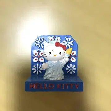 헬로키티 자유의 여신상풍 피규어