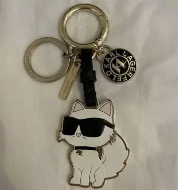 칼 라거펠트 KARL LAGERFELD 키체인 키링 고양이