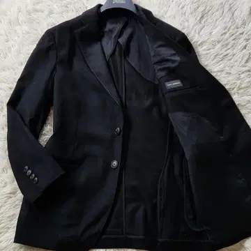 최고급 18AW 엠포리오 아르마니 캐시미어 100% 자켓 블랙