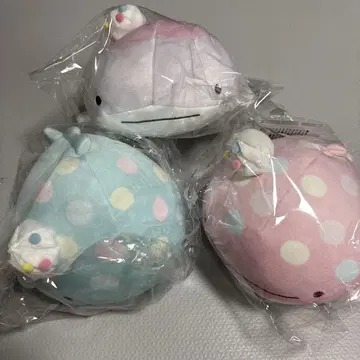 고래상어와 해파리 슈퍼 모찌모찌 만마루쨩 봉제 인형 (S)