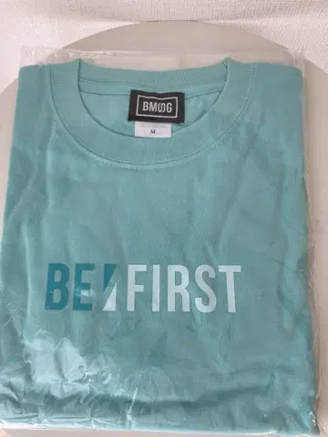 BE:FIRST 컬러 로고 롱 슬리브 T셔츠 M
