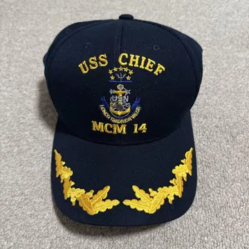 USS CHIEF MCM 14 네이비 캡