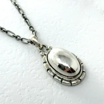 GEORG JENSEN 2001 이어 펜던트 실버 목걸이 925