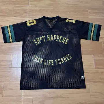 WANIMA football shirt 블랙 M/L
