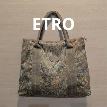 [레어] ETRO 에트로 페이즐리 토트 백