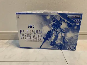 HG RX-78-2 건담 BEYOND GLOBAL 클리어 컬러