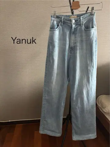 야누크 Yanuk Joan 하이웨스트 와이드 스트레이트 데님 24