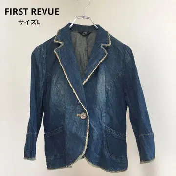 [ FIRST REVUE ] 데님 자켓