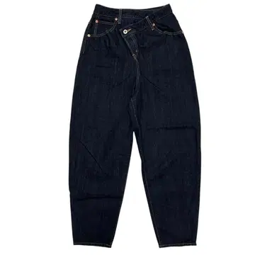 nagonstans 변형 커브 데님 팬츠 인디고 36