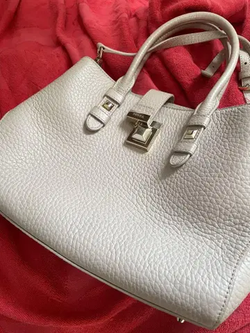 훌라/FURLA 베이지 가죽 2way 핸드백 숄더백