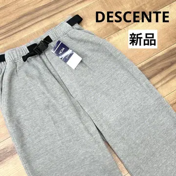 새상품 DESCENTE 데상트 L NCAA 니트 팬츠 맨투맨 벨트 포함