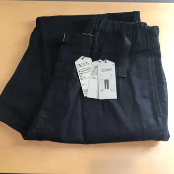 무지 라보 스트레치 라이트 온스 데님 이지 팬츠 무인양품 M 미사용