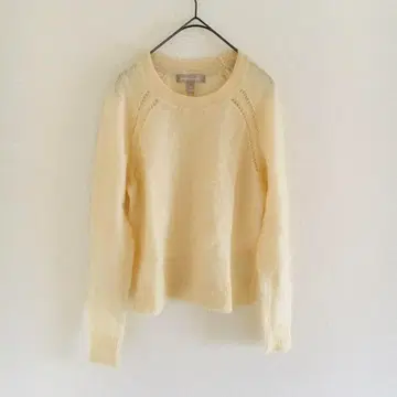 BANANA REPUBLIC [ XS ] 얇은 소재 스웨터 모헤어 캐주얼