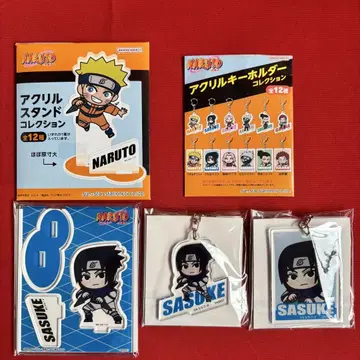 NARUTO 나루토 아크릴 스탠드 아크릴 키링 3종 세트