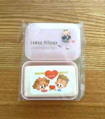 레몬빌리지 비누&케이스 빅토리아 팬시 쇼와 레트로 핑크