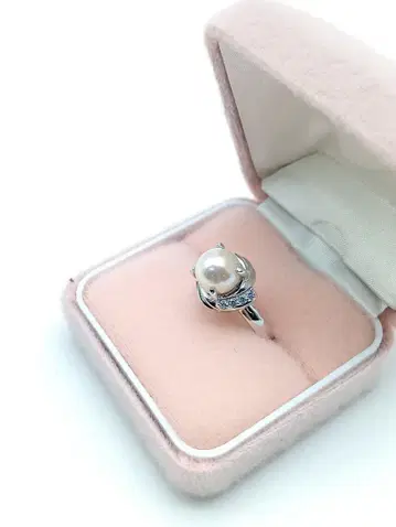 반지 Pt100 펄계 여성용 반지 액세서리