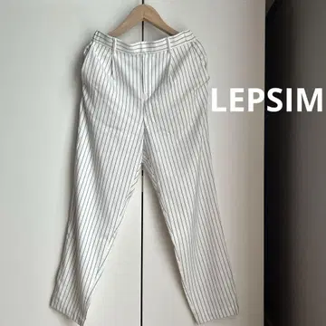 LEPSIM 렙심 팬츠 하의 스트라이프 구제 의류
