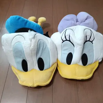 도널드 덕 데이지 덕 봉제 인형 모자