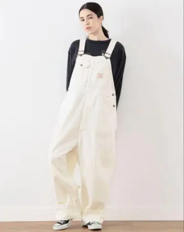 BIGMAC x BEAMS BOY / 별주 오버롤 아이보리