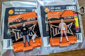 신일본 프로레슬링 블리스터형 시크릿 아크릴 볼체인 TMDK 세트