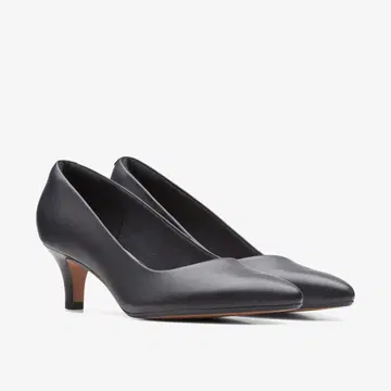 Clarks 클락스 린베일 제리카 블랙 펌프스