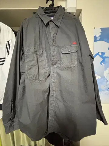 택 포함 새상품 The North Face purple label 셔츠