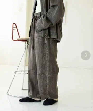 niko and - EASY BARREL DENIM2 L 사이즈