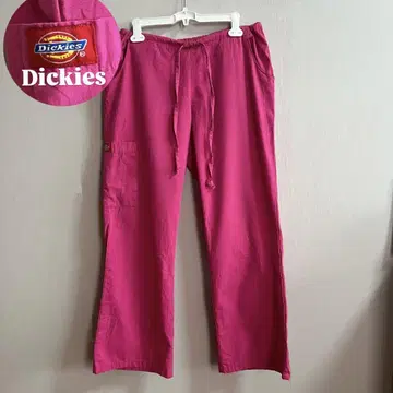 Dickies 핑크 와이드 팬츠