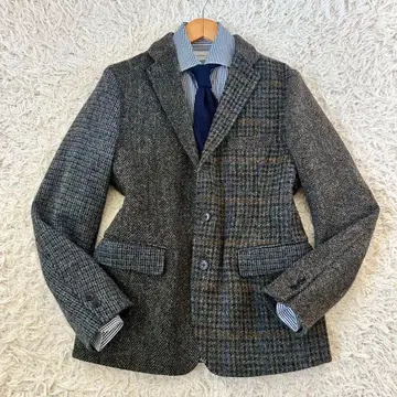 레어 BEAUTY&YOUTH Harris Tweed 테일러드 자켓