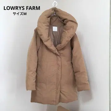 [ LOWRYSFARM/로리즈팜 ] 다운 코트 다운 자켓 옷깃