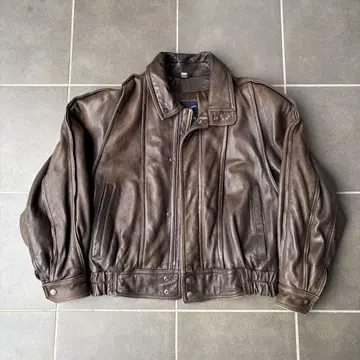 초레어 90s 양가죽 플라이트 자켓 쇼트 기장