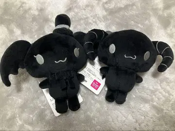 낱개 판매 가능 로로로마닉 마스코트 참 봉제 인형 아베일 블랙