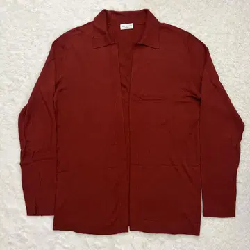 드리스 반 노튼 버건디 가디건 S