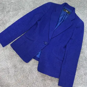 긴자 매기 세련된 자켓 선명한 파랑
