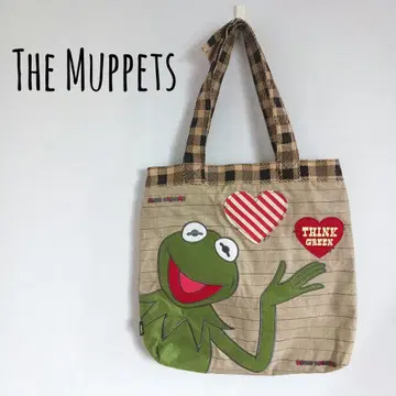 빈티지 Kermit 카밋 토트백 패치워크 통학